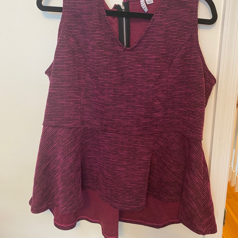 Elle peplum top size xxl
